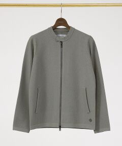 DESIGNWORKS / デザインワークス ブルゾン | 【セットアップ対応】リンクス柄 ニット シングルライダース