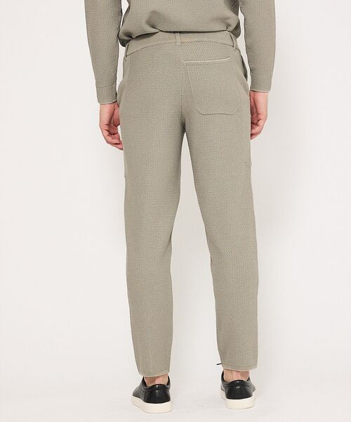 DESIGNWORKS / デザインワークス スラックス・ドレスパンツ | 【セットアップ対応】リンクス柄 ニット イージー スラックス / パンツ | 詳細9