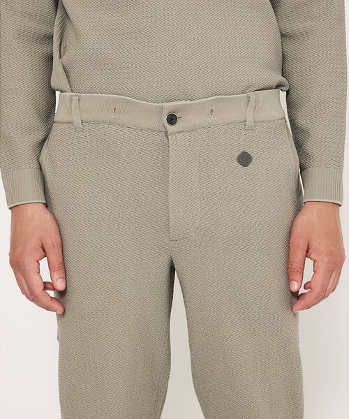 DESIGNWORKS / デザインワークス スラックス・ドレスパンツ | 【セットアップ対応】リンクス柄 ニット イージー スラックス / パンツ | 詳細11