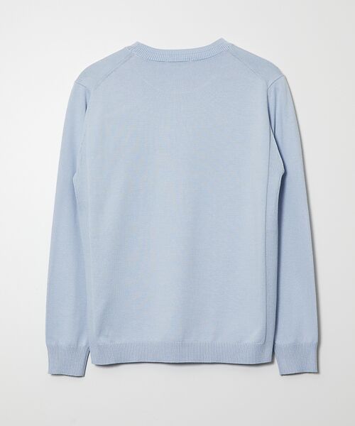 DESIGNWORKS / デザインワークス ニット・セーター | 【カシミアタッチ / 25SSカラー】クルーネック ニット | 詳細4