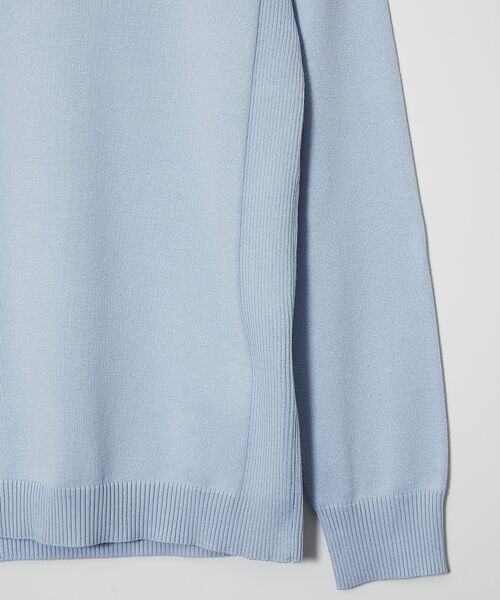 DESIGNWORKS / デザインワークス ニット・セーター | 【カシミアタッチ / 25SSカラー】クルーネック ニット | 詳細6