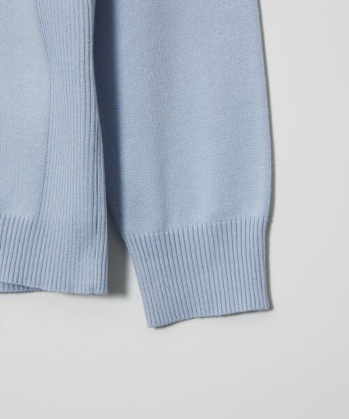 DESIGNWORKS / デザインワークス ニット・セーター | 【カシミアタッチ / 25SSカラー】クルーネック ニット | 詳細7