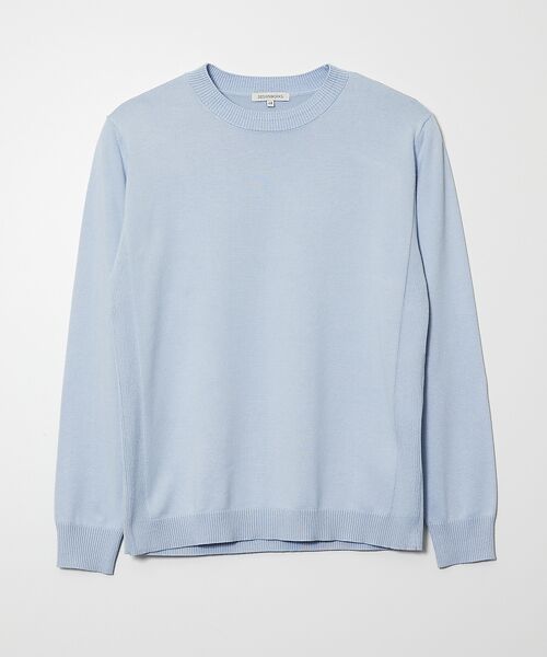 DESIGNWORKS / デザインワークス ニット・セーター | 【カシミアタッチ / 25SSカラー】クルーネック ニット | 詳細9