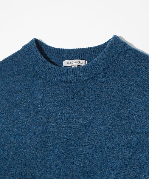 DESIGNWORKS / デザインワークス ニット・セーター | 【ヤク混】クルーネック ニット | 詳細5