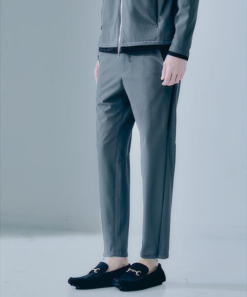DESIGNWORKS/デザインワークス 【セットアップ対応】ナイロン トリコットメッシュ アクティブパンツ グレー 48 DESIGNWORKS/デザインワークス 【セットアップ対応】ナイロン トリコットメッシュ アクティブパンツ グレー 48