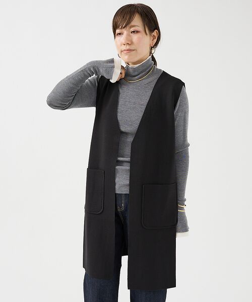 DESIGNWORKS / デザインワークス ベスト | ハーフミラノジレ | 詳細2