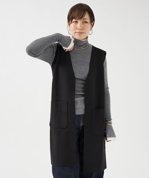 DESIGNWORKS / デザインワークス ベスト | ハーフミラノジレ | 詳細3