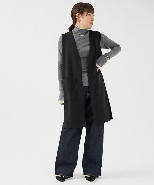 DESIGNWORKS / デザインワークス ベスト | ハーフミラノジレ | 詳細4