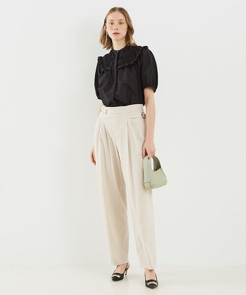 DESIGNWORKS / デザインワークス シャツ・ブラウス | コットンシルクローンシャーリングシャツ | 詳細6