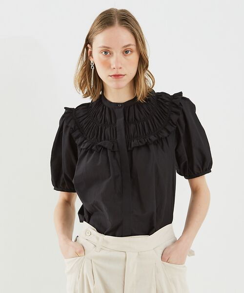 DESIGNWORKS / デザインワークス シャツ・ブラウス | コットンシルクローンシャーリングシャツ | 詳細17