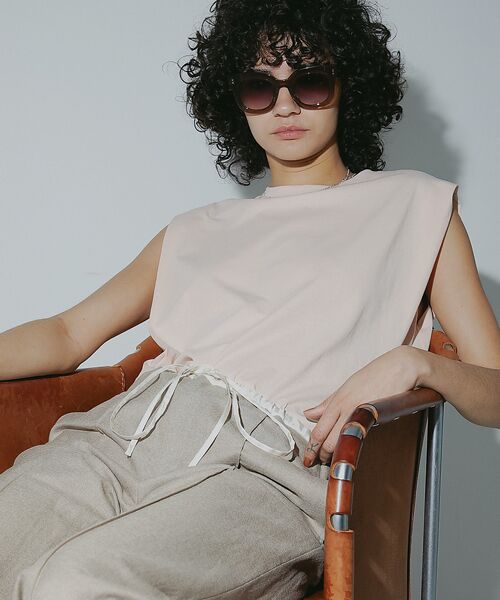 DESIGNWORKS / デザインワークス Tシャツ | コットンハイゲージノースリーブプルオーバー | 詳細14