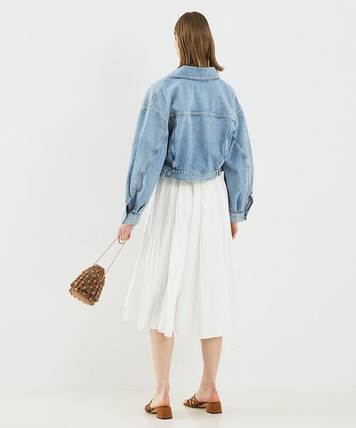 DESIGNWORKS / デザインワークス ワンピース | サッカープリーツドレス | 詳細3