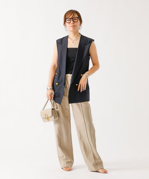 DESIGNWORKS / デザインワークス ベスト | 【セットアップ対応】リネンストレッチベスト | 詳細26