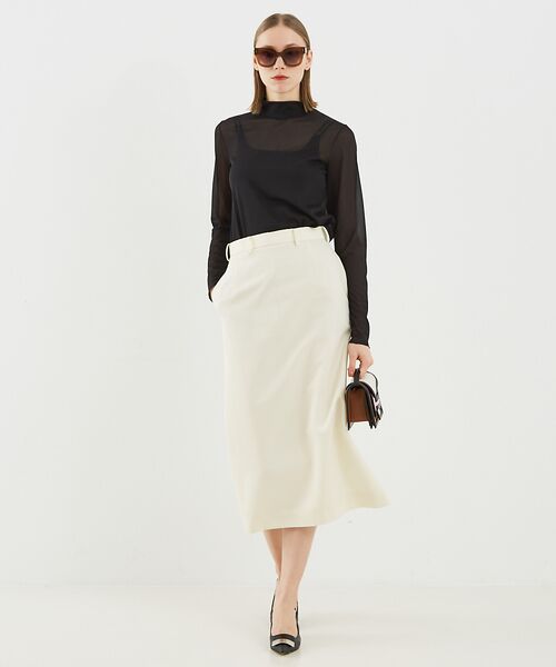 DESIGNWORKS / デザインワークス ミニ・ひざ丈スカート | Iラインロングスカート | 詳細2