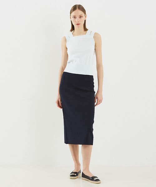 DESIGNWORKS / デザインワークス ミニ・ひざ丈スカート | Iラインロングスカート | 詳細13