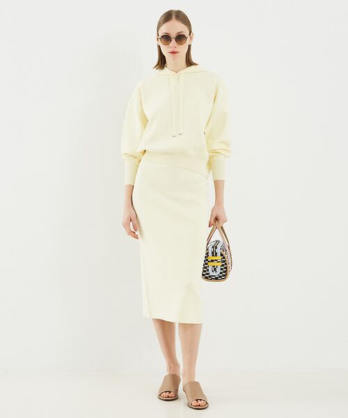 DESIGNWORKS / デザインワークス ミニ・ひざ丈スカート | バックスリットタイトスカート | 詳細1