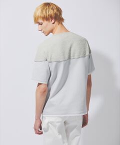 DESIGNWORKS / デザインワークス Tシャツ | 【ストレッチポンチ】ニット ドッキング Tシャツ