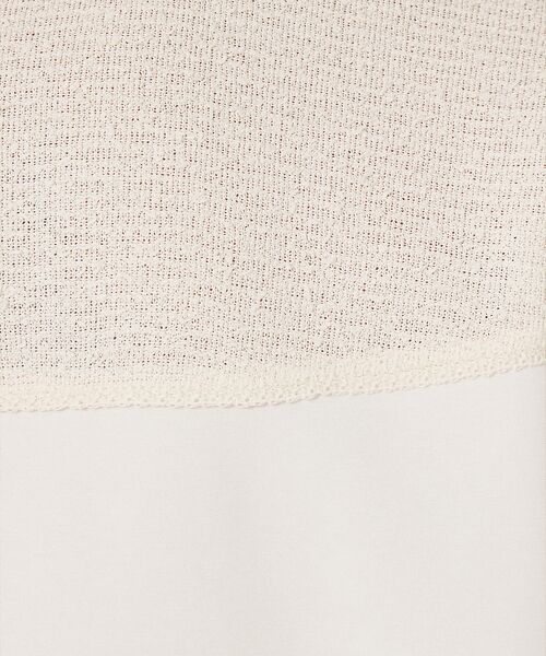 DESIGNWORKS / デザインワークス Tシャツ | 【ストレッチポンチ】ニット ドッキング Tシャツ | 詳細14