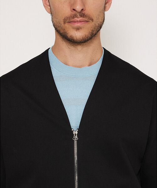 DESIGNWORKS / デザインワークス ブルゾン | 【ストレッチポンチ】コットンコンプレッシャー ジップ ブルゾン | 詳細4