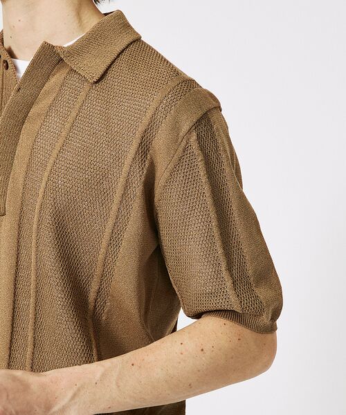 DESIGNWORKS / デザインワークス ポロシャツ | 和紙ミックス ポロシャツ | 詳細9