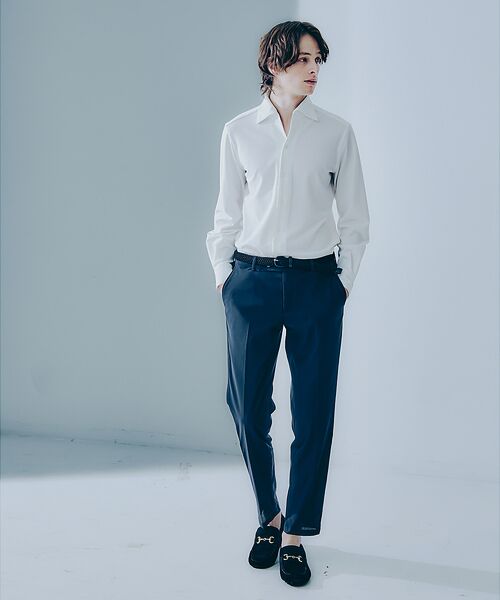 DESIGNWORKS / デザインワークス スラックス・ドレスパンツ | 【セットアップ対応】フェザートリコット メッシュ パンツ / ウォッシャブル / | 詳細15