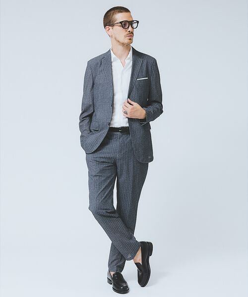 DESIGNWORKS / デザインワークス スラックス・ドレスパンツ | 【セットアップ対応】フェザートリコット メッシュ パンツ / ウォッシャブル / | 詳細18