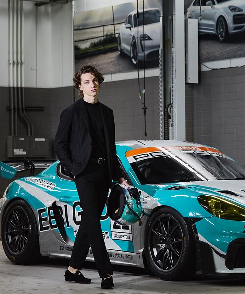 DESIGNWORKS / デザインワークス パンツ | 【ポルシェチームEBIコラボ /セットアップ対応】【40周年】 フェザートリコッ | 詳細12