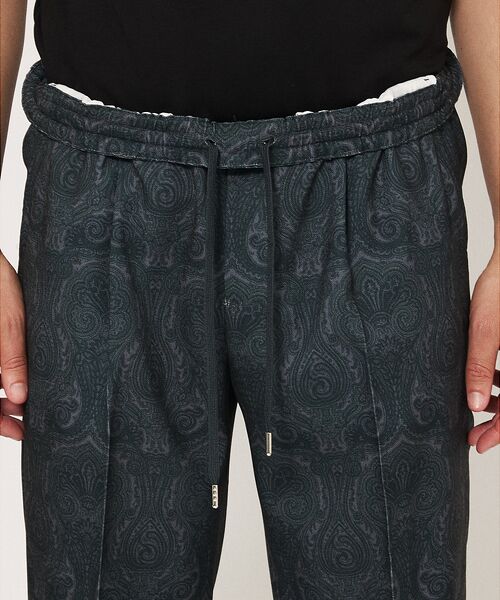DESIGNWORKS / デザインワークス パンツ | オリエンタル プリント イージーパンツ | 詳細4