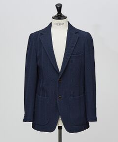 DESIGNWORKS / デザインワークス テーラードジャケット | 【MARZOTTO】ウール ジャガード ジャケット