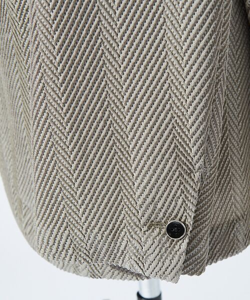 DESIGNWORKS / デザインワークス テーラードジャケット | 【MARZOTTO】ウール ジャガード ジャケット | 詳細10