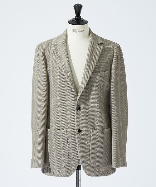 DESIGNWORKS / デザインワークス テーラードジャケット | 【MARZOTTO】ウール ジャガード ジャケット | 詳細2