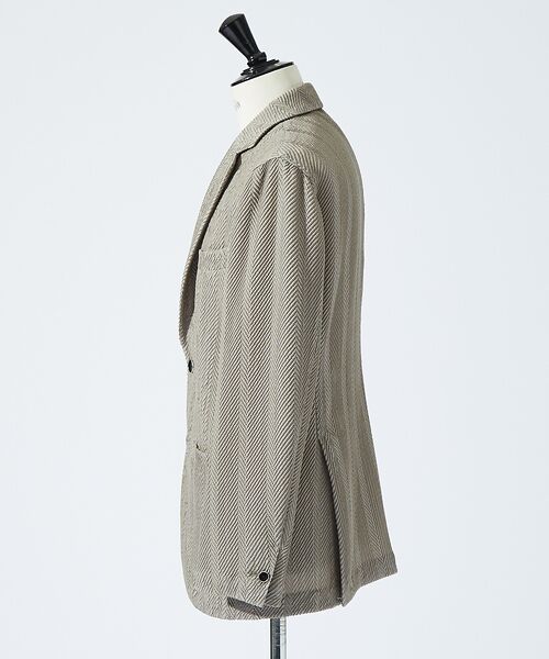 DESIGNWORKS / デザインワークス テーラードジャケット | 【MARZOTTO】ウール ジャガード ジャケット | 詳細3