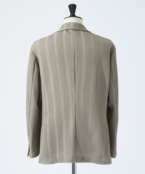 DESIGNWORKS / デザインワークス テーラードジャケット | 【MARZOTTO】ウール ジャガード ジャケット | 詳細4