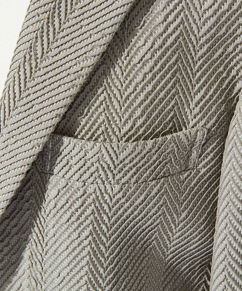 DESIGNWORKS / デザインワークス テーラードジャケット | 【MARZOTTO】ウール ジャガード ジャケット | 詳細6