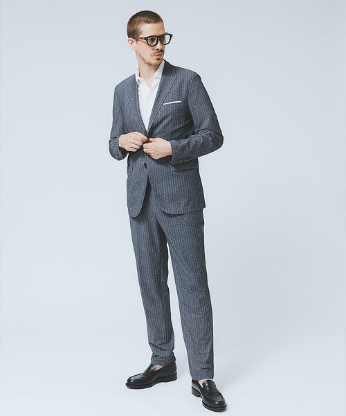 DESIGNWORKS / デザインワークス テーラードジャケット | 【セットアップ対応】フェザートリコット メッシュ ジャケット / 収納ケース付き | 詳細24