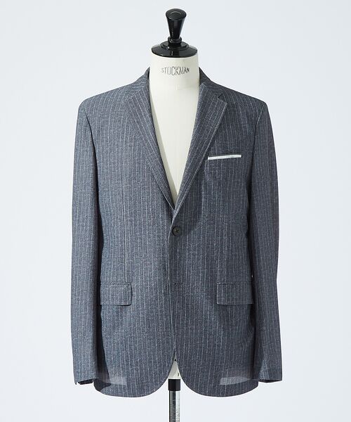 DESIGNWORKS / デザインワークス テーラードジャケット | 【セットアップ対応】フェザートリコット メッシュ ジャケット / 収納ケース付き | 詳細25