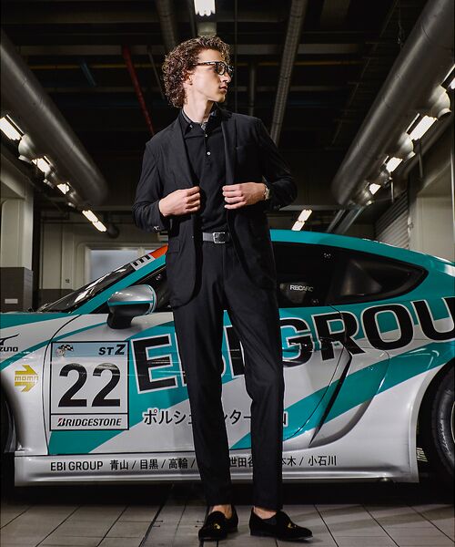 DESIGNWORKS / デザインワークス テーラードジャケット | 【ポルシェチームEBIコラボ /セットアップ対応】【40周年】 フェザートリコッ | 詳細19