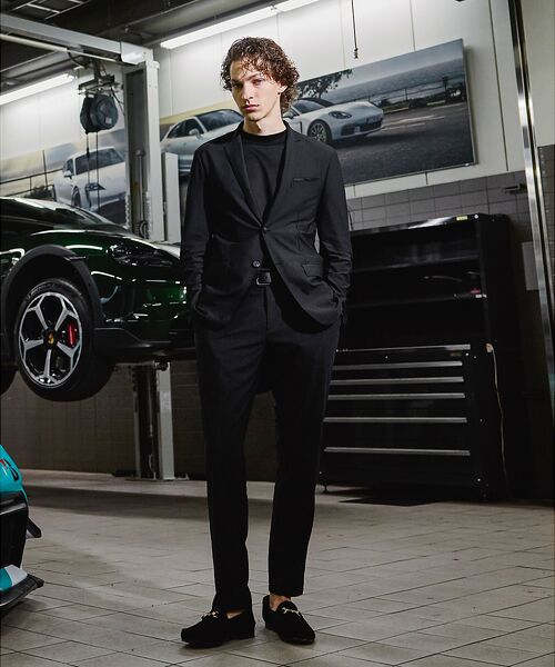 DESIGNWORKS / デザインワークス テーラードジャケット | 【ポルシェチームEBIコラボ /セットアップ対応】【40周年】 フェザートリコッ | 詳細22