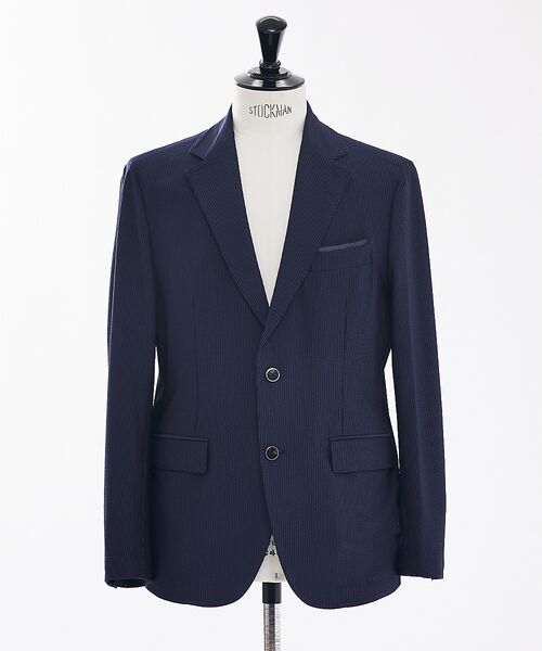 DESIGNWORKS / デザインワークス テーラードジャケット | 【セットアップ対応】トリコットサッカー2B ジャケット | 詳細18