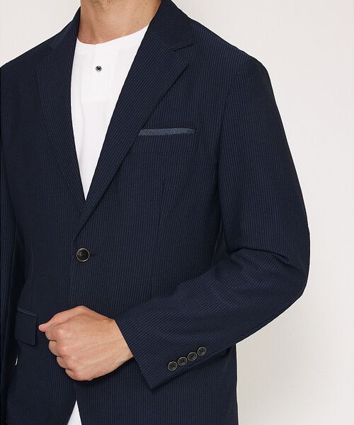 DESIGNWORKS / デザインワークス テーラードジャケット | 【セットアップ対応】トリコットサッカー2B ジャケット | 詳細11