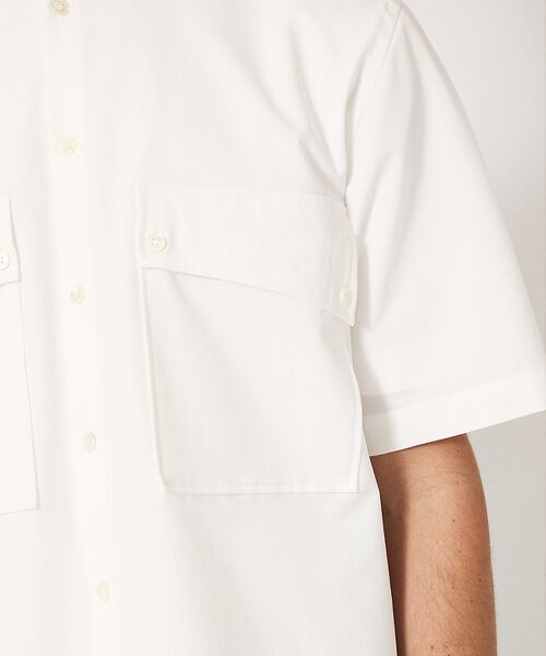 DESIGNWORKS / デザインワークス シャツ・ブラウス | 【別注】:colon / コロン CSH-23 スタンドカラー 半袖 シャツ / | 詳細3