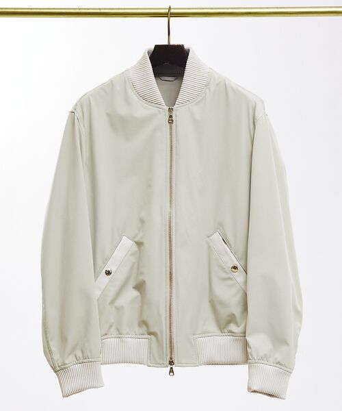 DESIGNWORKS / デザインワークス ブルゾン | 【別注】EMMETI / エンメティGILL ナイロン ブルゾン(オフホワイト)
