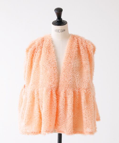 DESIGNWORKS / デザインワークス ベスト | チュールエンブロイダリージレ | 詳細8