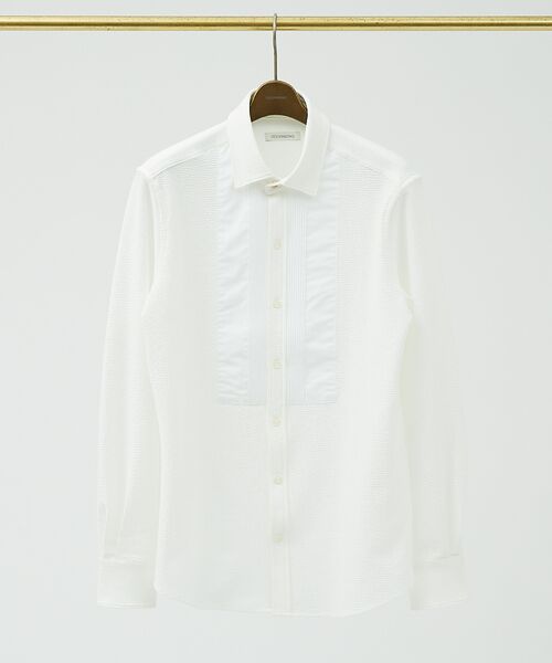 DESIGNWORKS / デザインワークス シャツ・ブラウス | 【吸水速乾 / ストレッチ】トリコットサッカー ブザムシャツ | 詳細3