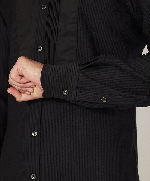 DESIGNWORKS / デザインワークス シャツ・ブラウス | 【吸水速乾 / ストレッチ】トリコットサッカー ブザムシャツ | 詳細9