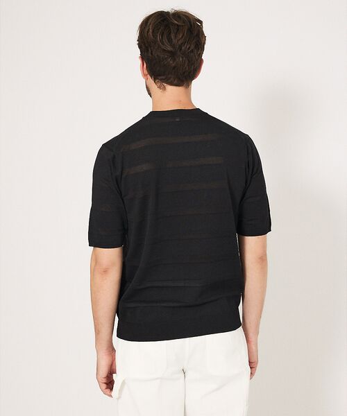 DESIGNWORKS / デザインワークス Tシャツ | 和紙 シアー クルーネック Tシャツ | 詳細3