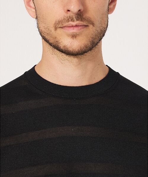 DESIGNWORKS / デザインワークス Tシャツ | 和紙 シアー クルーネック Tシャツ | 詳細4