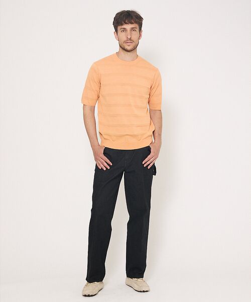 DESIGNWORKS / デザインワークス Tシャツ | 和紙 シアー クルーネック Tシャツ | 詳細9