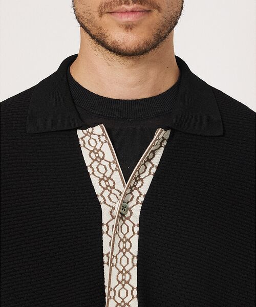 DESIGNWORKS / デザインワークス シャツ・ブラウス | ワークパターン ニット 半袖シャツ / カーディガン | 詳細4