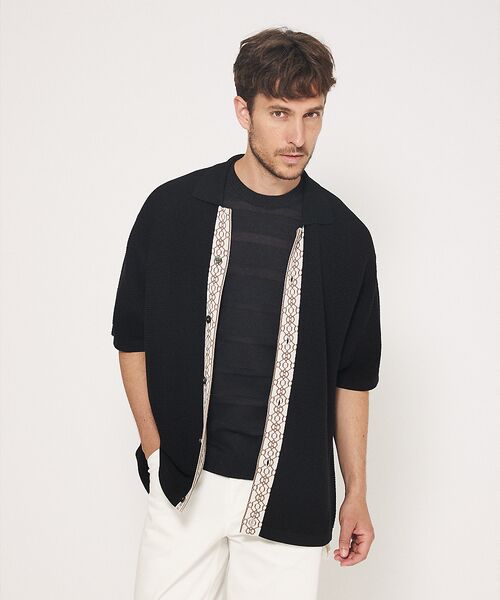 DESIGNWORKS / デザインワークス シャツ・ブラウス | ワークパターン ニット 半袖シャツ / カーディガン | 詳細8